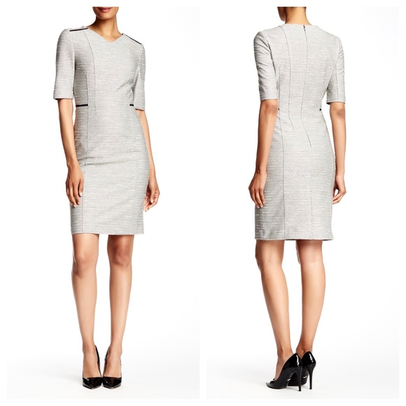 Hugo Boss Dresses & Skirts - BOSS HUGO BOSS $575 NWT Black & Cream Dress